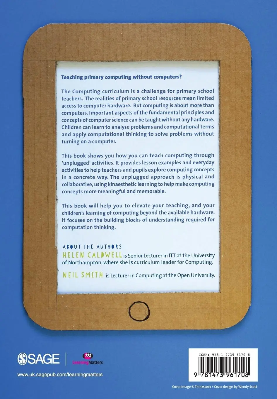 Rückseite: 9781473961708 | Teaching Computing Unplugged in Primary Schools | Caldwell (u. a.)