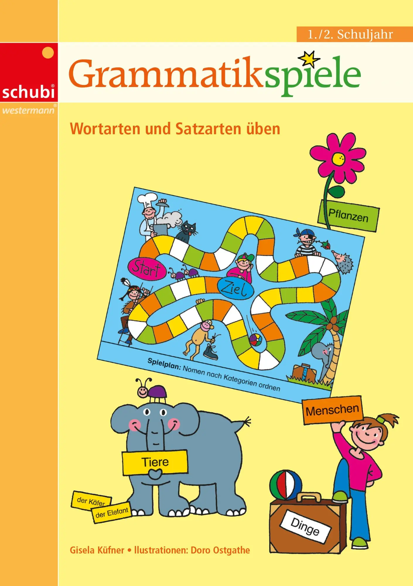 Cover: 9783039761708 | Grammatikspiele | 1. / 2. Schuljahr: Wortarten und Satzarten üben