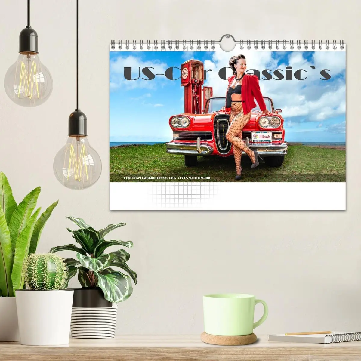 Bild: 9783457781708 | US-Car Classic's (Wandkalender 2026 DIN A4 quer), CALVENDO...