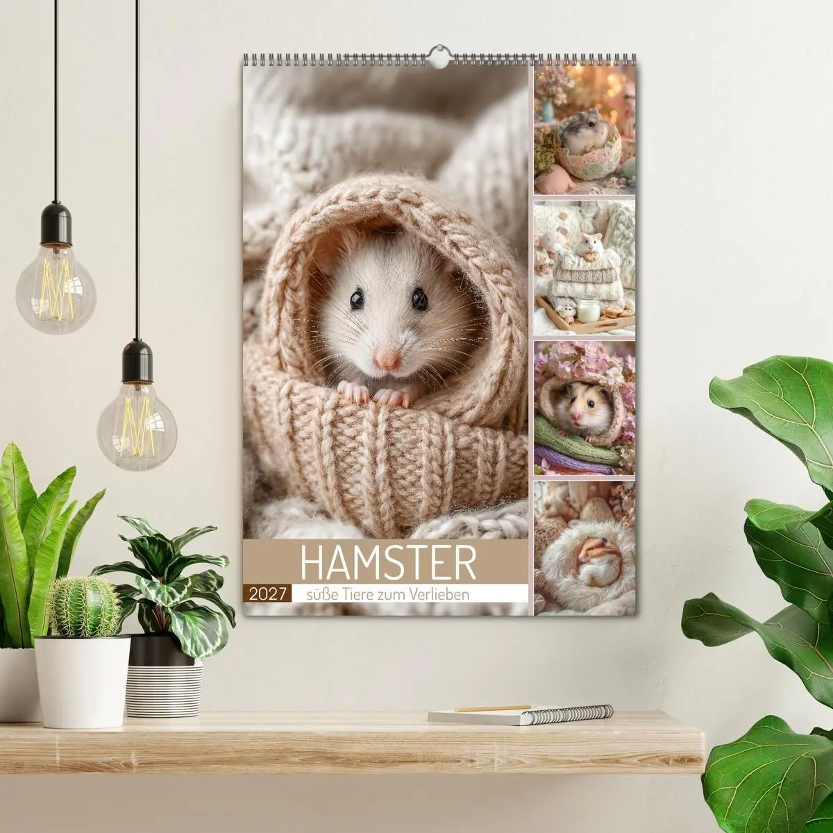 Bild: 9783516871708 | Hamster - süße Tiere zum Verlieben (Wandkalender 2027 DIN A2 hoch),...