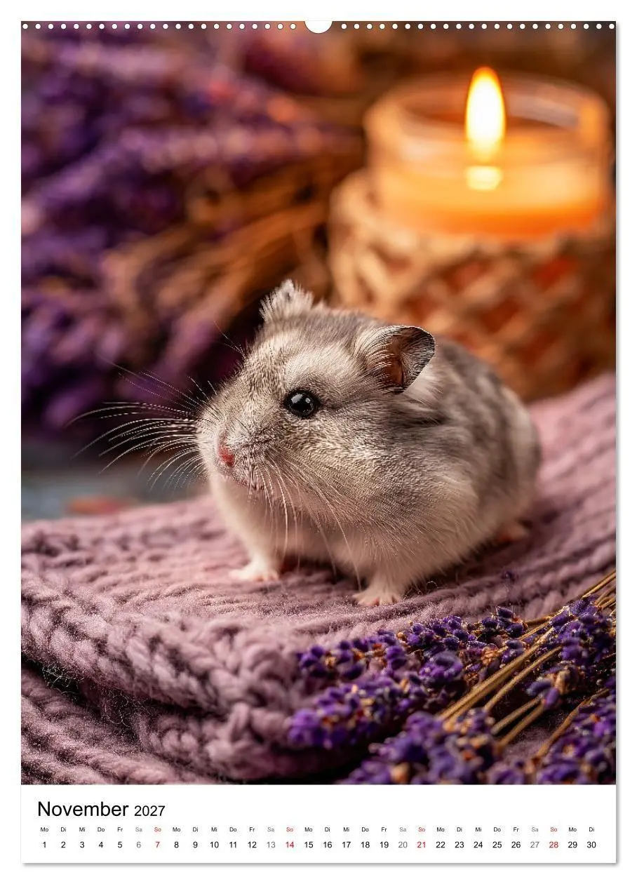 Bild: 9783516871708 | Hamster - süße Tiere zum Verlieben (Wandkalender 2027 DIN A2 hoch),...