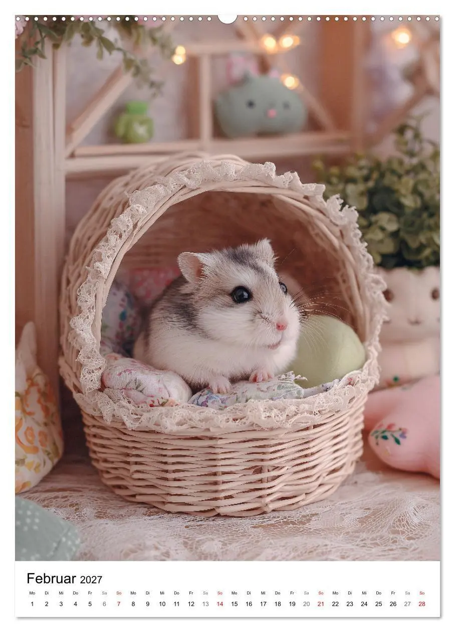 Bild: 9783516871708 | Hamster - süße Tiere zum Verlieben (Wandkalender 2027 DIN A2 hoch),...