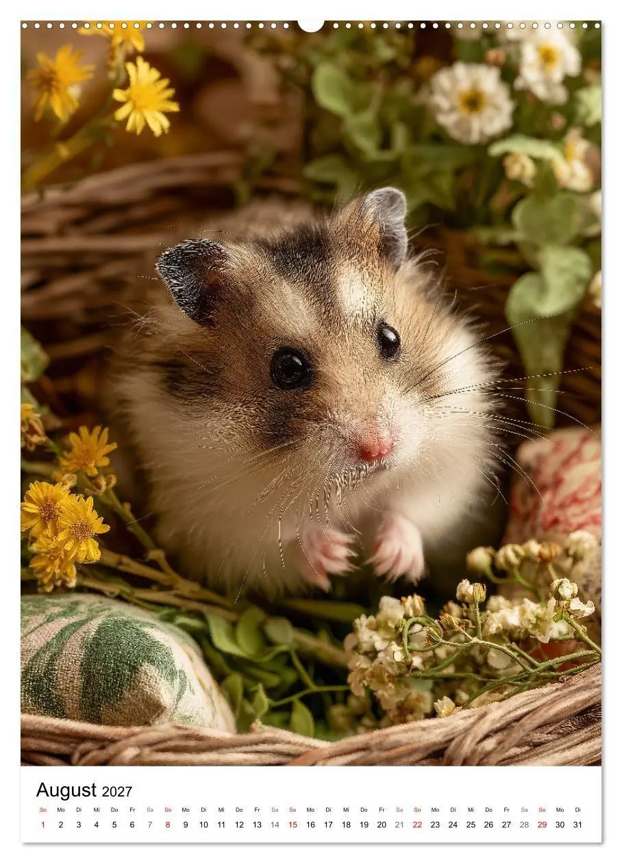 Bild: 9783516871708 | Hamster - süße Tiere zum Verlieben (Wandkalender 2027 DIN A2 hoch),...