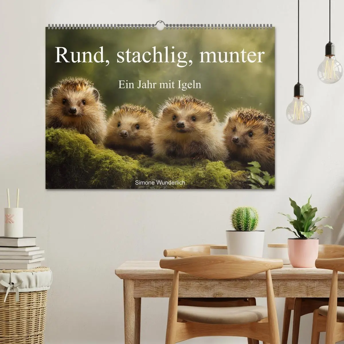 Bild: 9783516941708 | Rund, stachlig, munter - Ein Jahr mit Igeln (Wandkalender 2027 DIN...