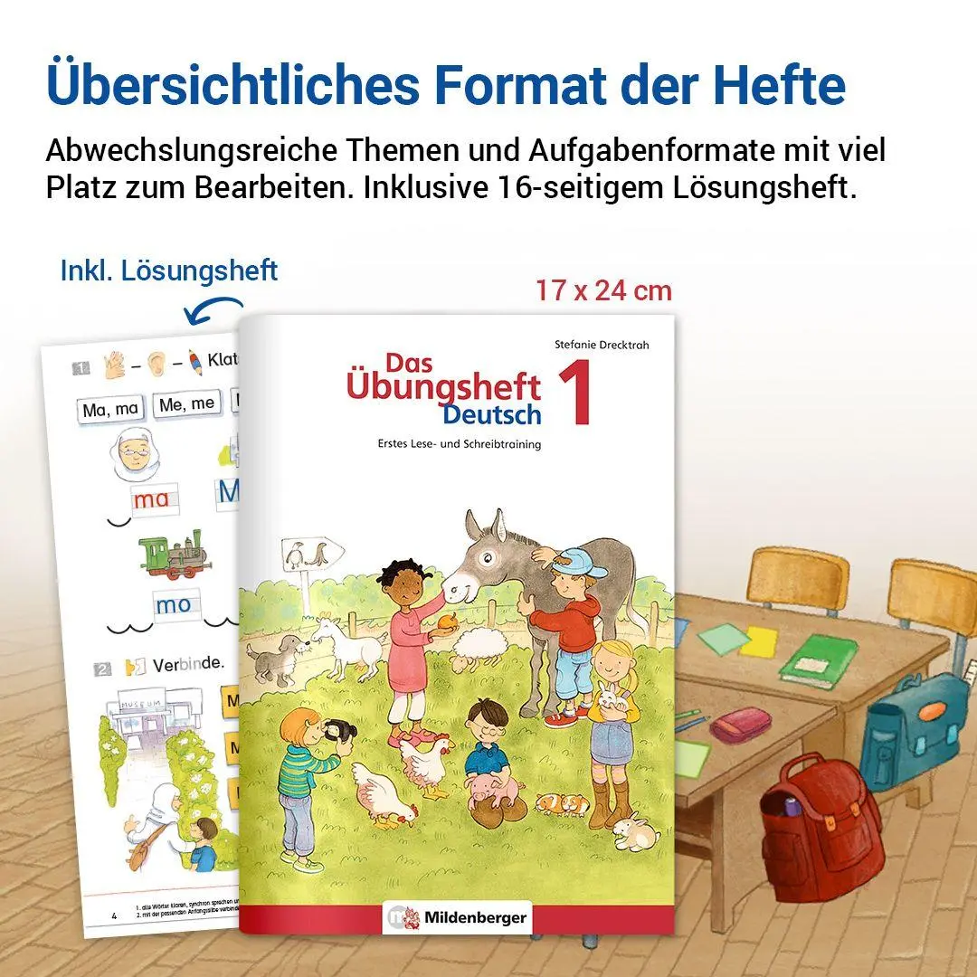 Bild: 9783619141708 | Das Übungsheft Deutsch 1 | Stefanie Drecktrah | Broschüre | 64 S.