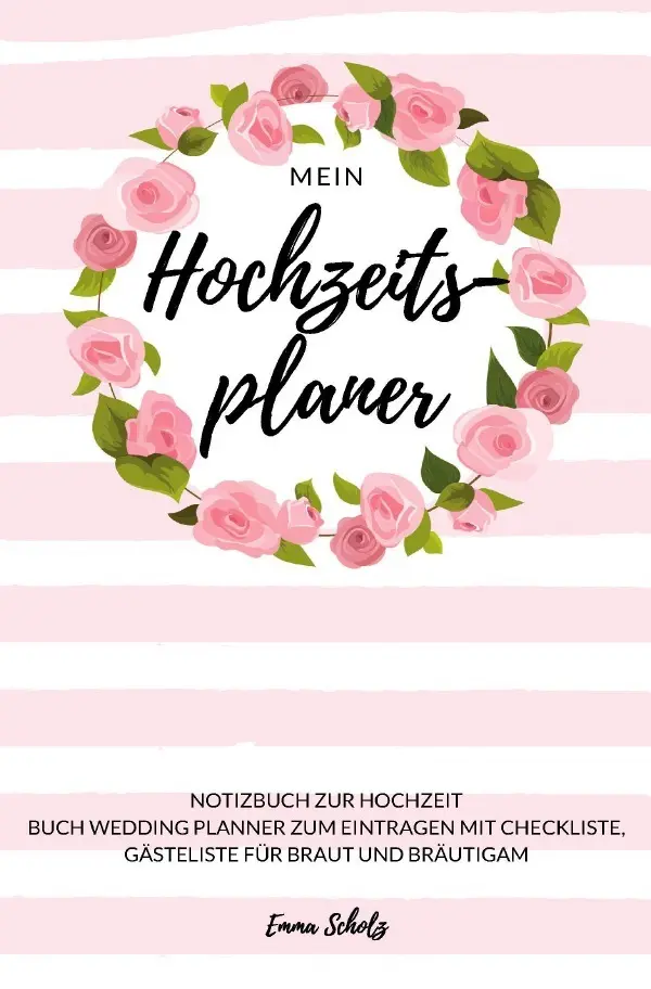 Cover: 9783750271708 | Mein Hochzeitsplaner Notizbuch zur Hochzeit Buch Wedding Planner...