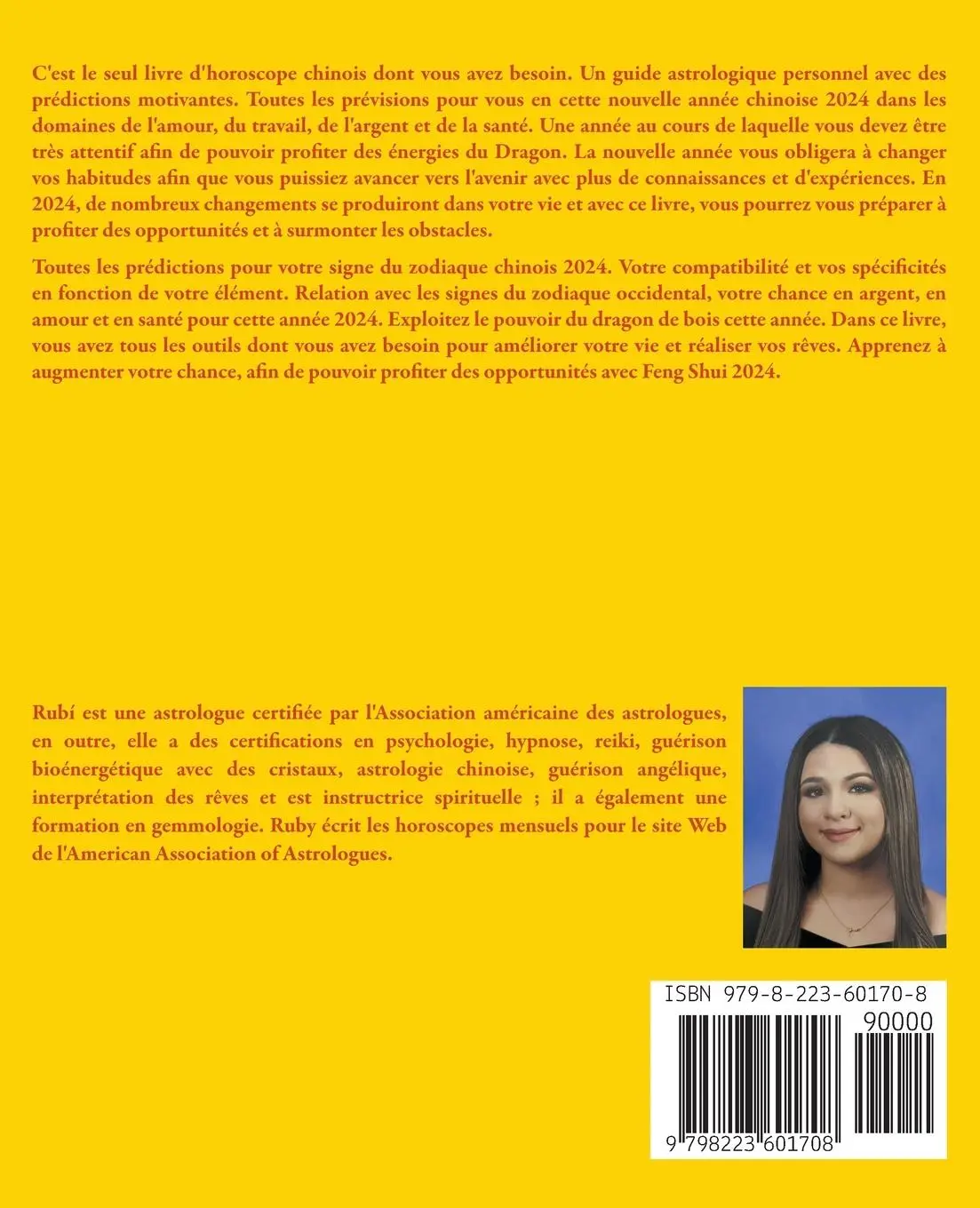 Rückseite: 9798223601708 | B¿uf Horoscope Chinois 2024 | Alina A Rubi (u. a.) | Taschenbuch