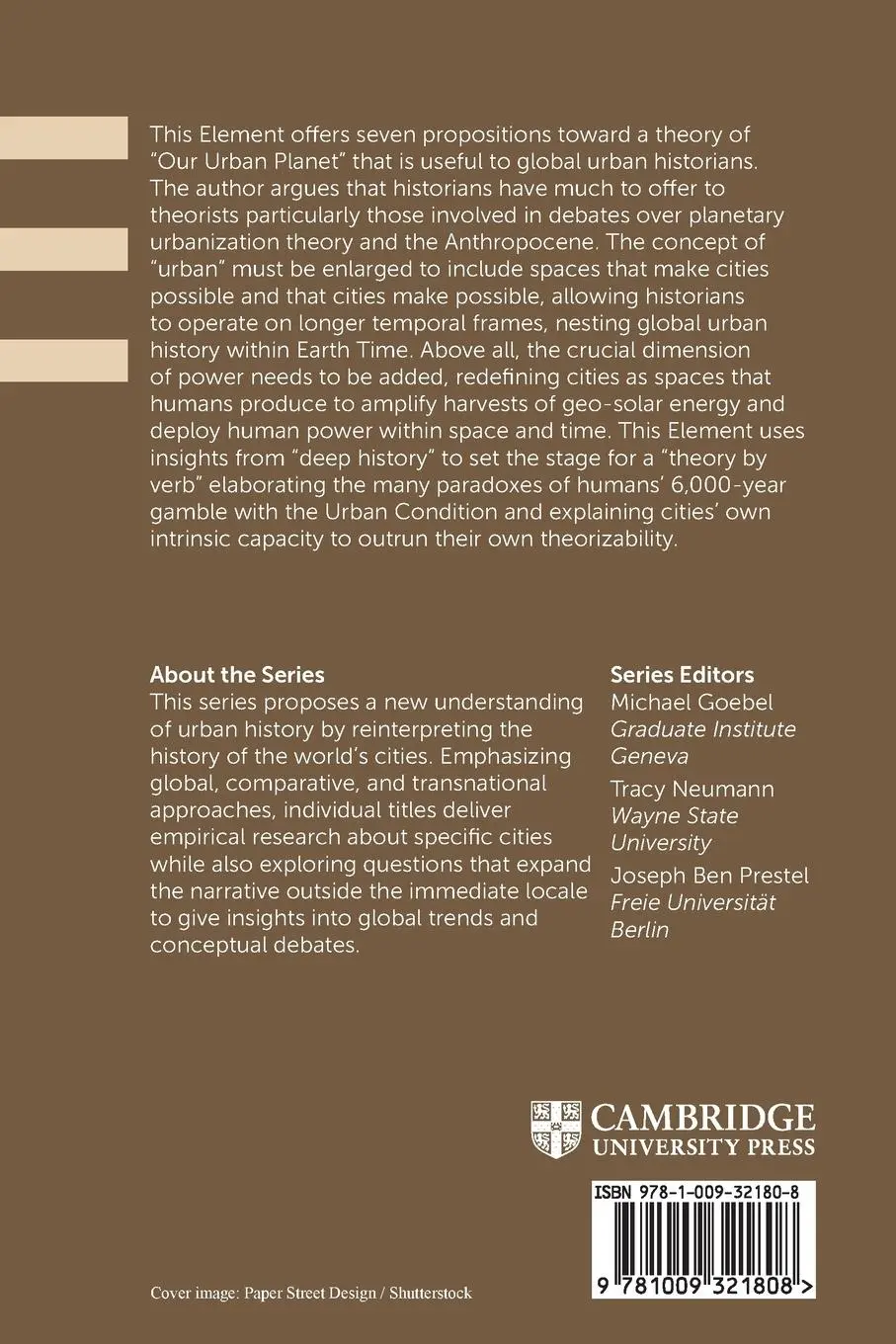 Rückseite: 9781009321808 | Our Urban Planet in Theory and History | Carl Nightingale | Buch