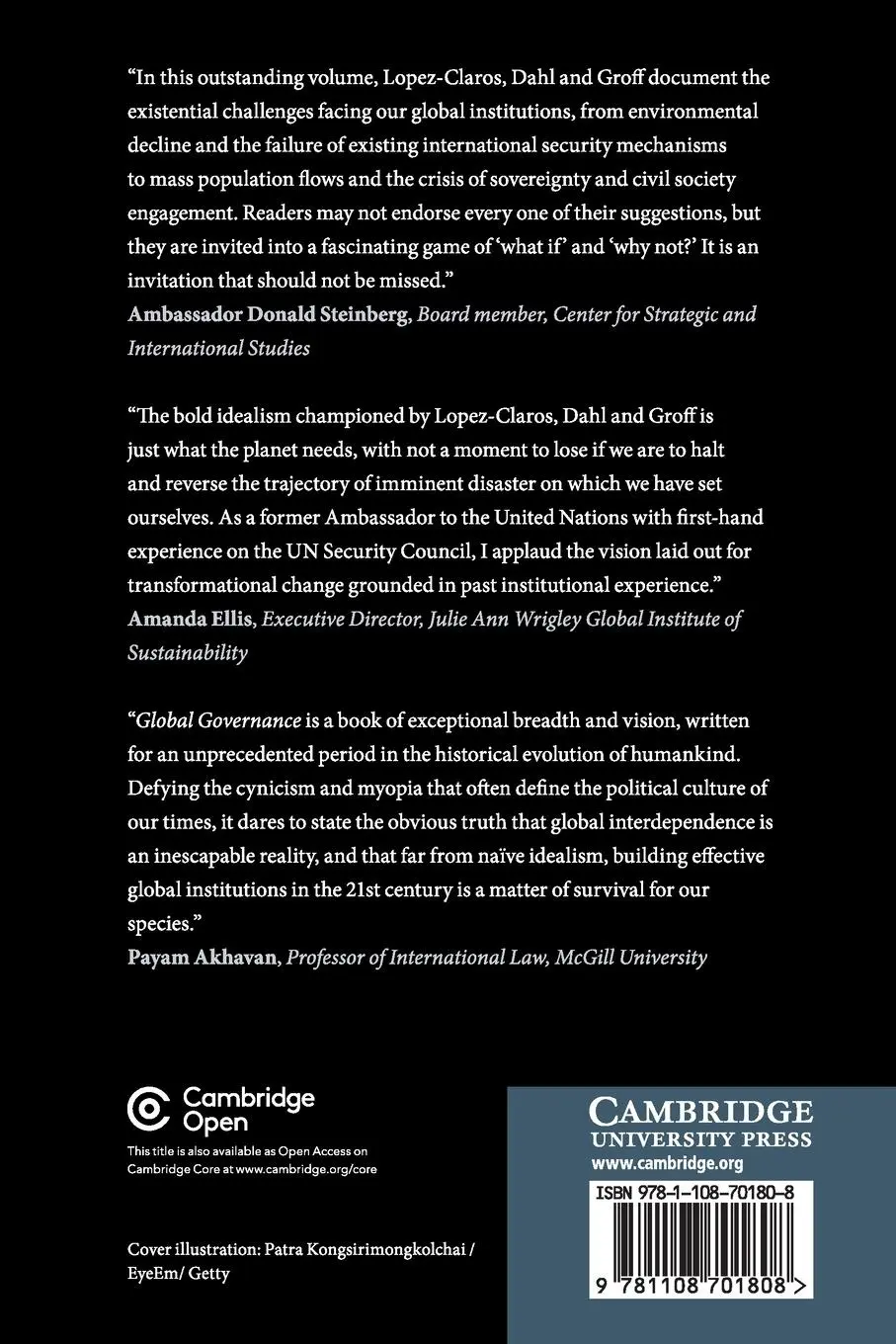 Rückseite: 9781108701808 | Global Governance and the Emergence of Global Institutions for the...