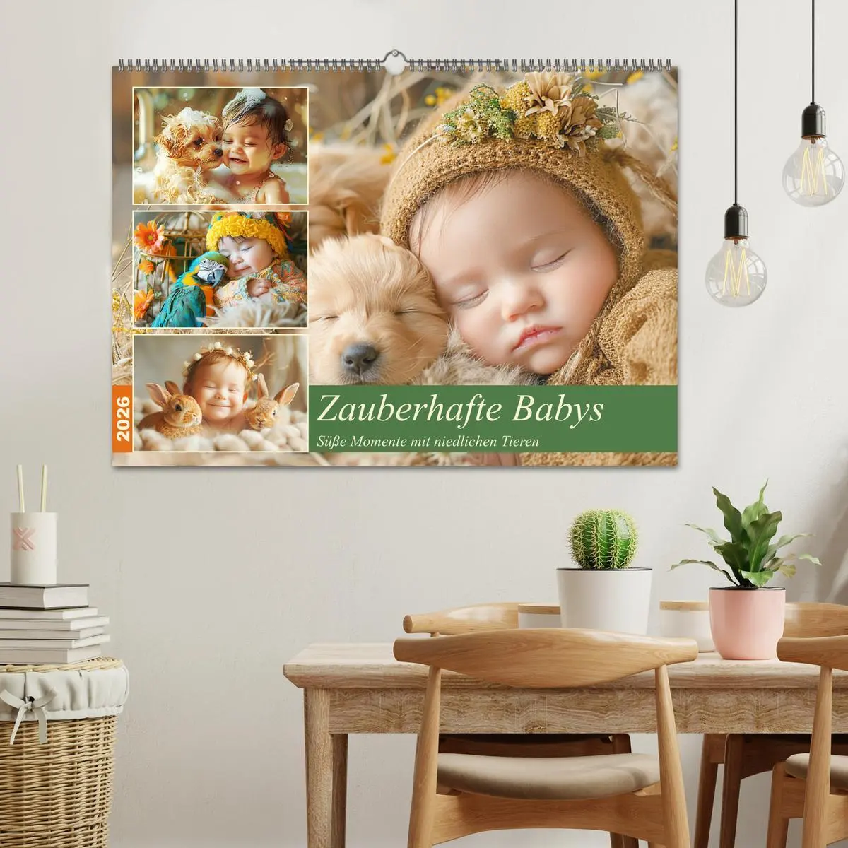 Bild: 9783457391808 | Zauberhafte Babys. Süße Momente mit niedlichen Tieren (Wandkalender...