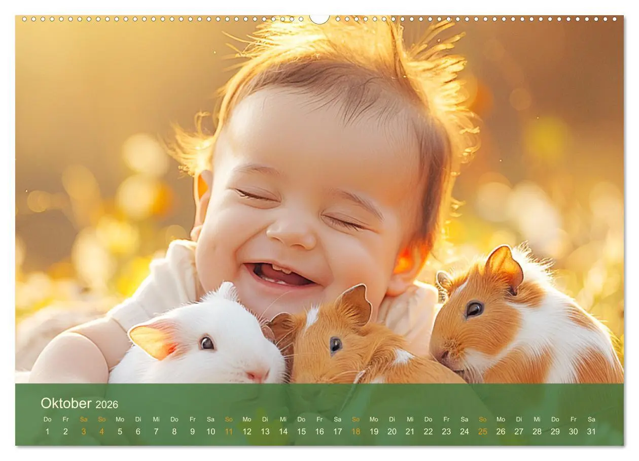 Bild: 9783457391808 | Zauberhafte Babys. Süße Momente mit niedlichen Tieren (Wandkalender...