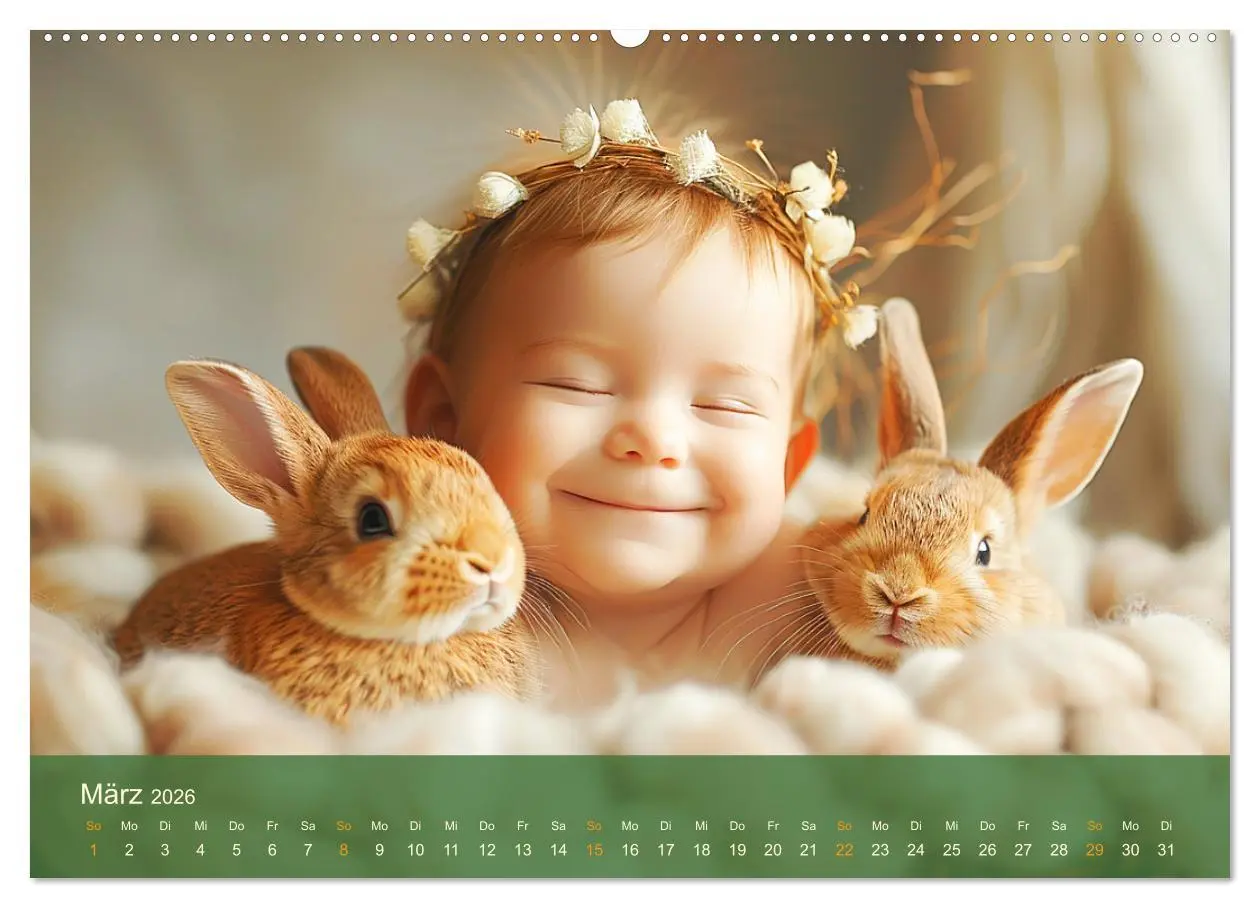 Bild: 9783457391808 | Zauberhafte Babys. Süße Momente mit niedlichen Tieren (Wandkalender...