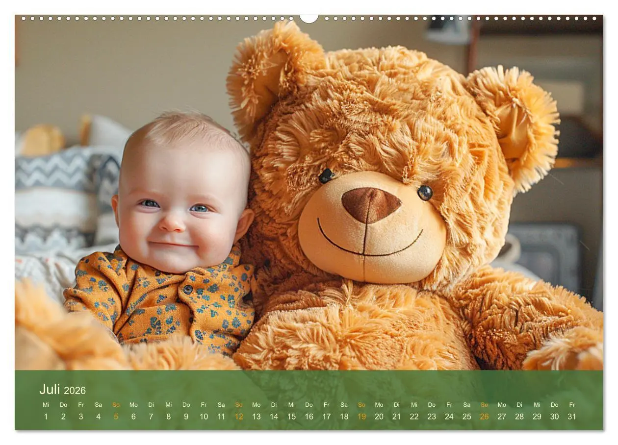 Bild: 9783457391808 | Zauberhafte Babys. Süße Momente mit niedlichen Tieren (Wandkalender...