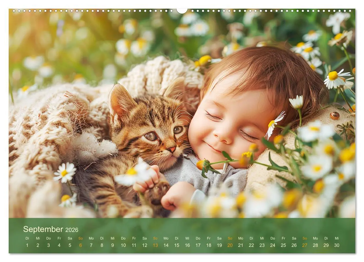 Bild: 9783457391808 | Zauberhafte Babys. Süße Momente mit niedlichen Tieren (Wandkalender...