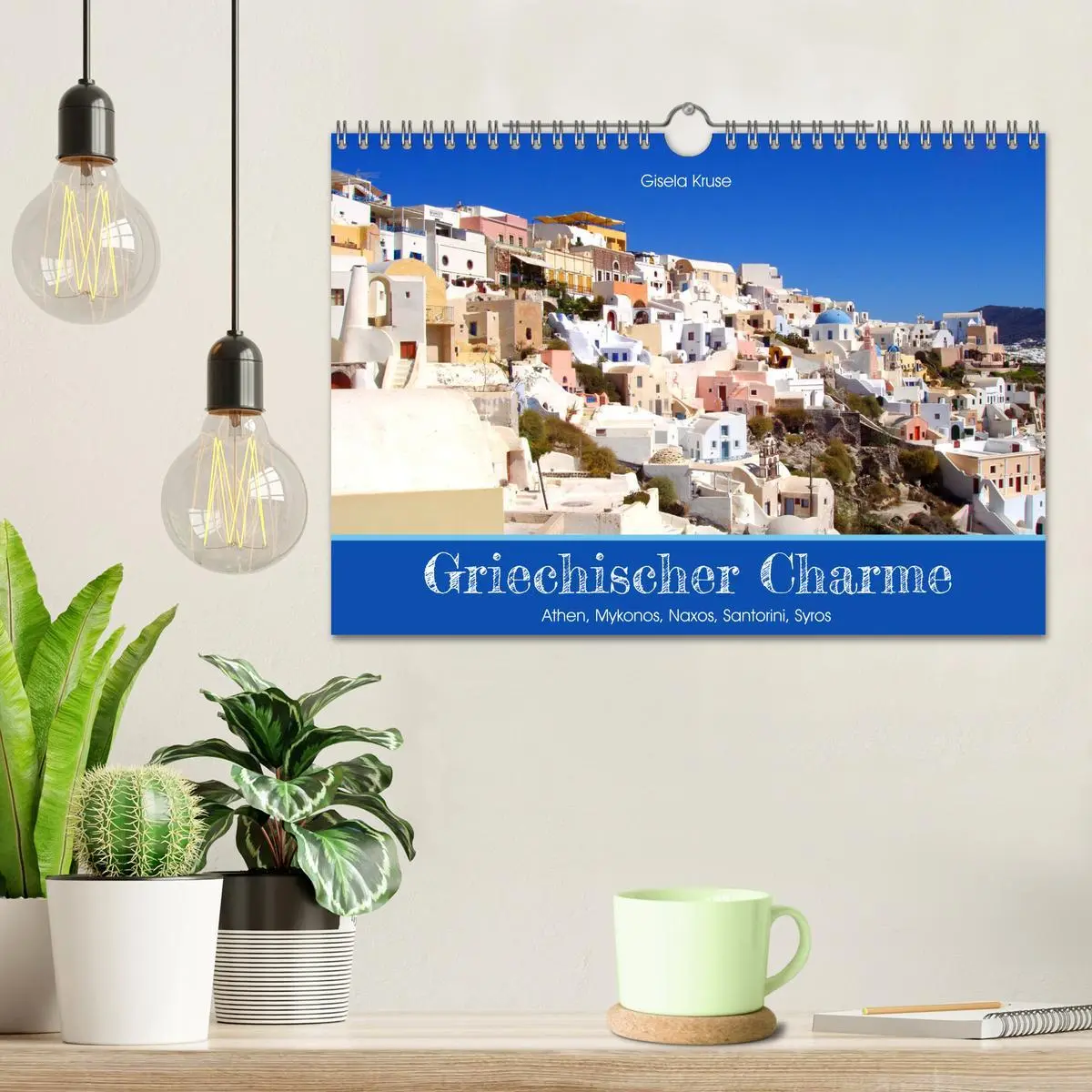 Bild: 9783457601808 | Griechischer Charme (Wandkalender 2026 DIN A4 quer), CALVENDO...