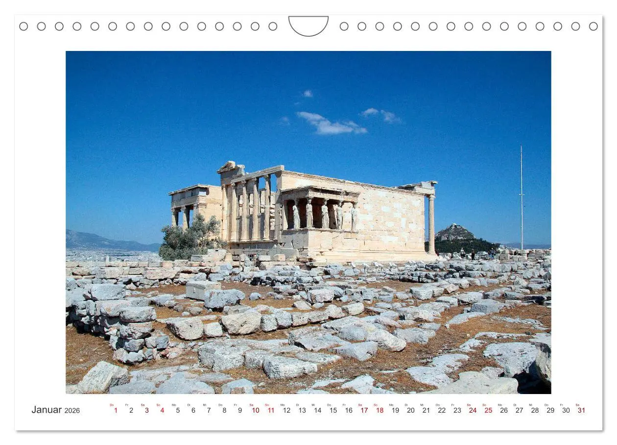 Bild: 9783457601808 | Griechischer Charme (Wandkalender 2026 DIN A4 quer), CALVENDO...