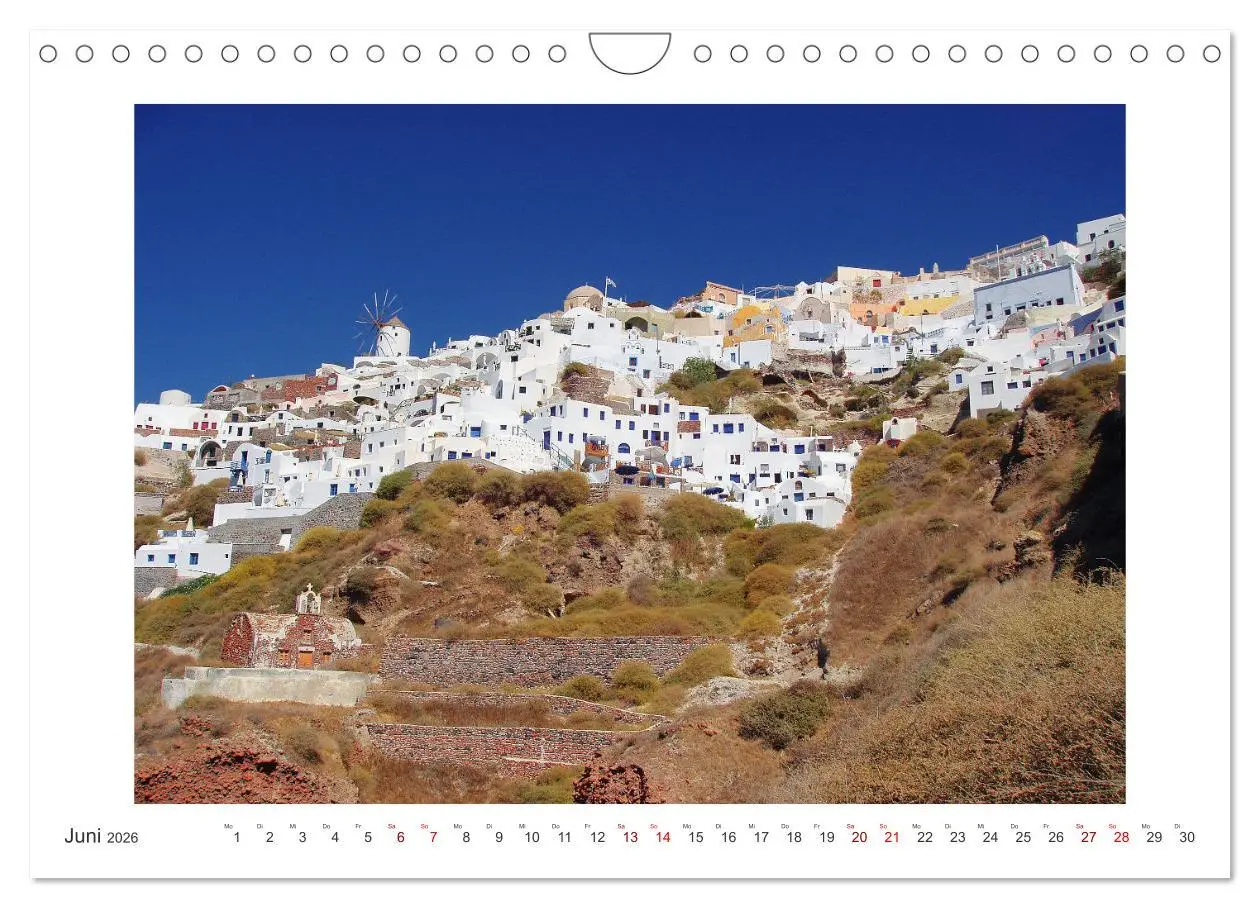 Bild: 9783457601808 | Griechischer Charme (Wandkalender 2026 DIN A4 quer), CALVENDO...