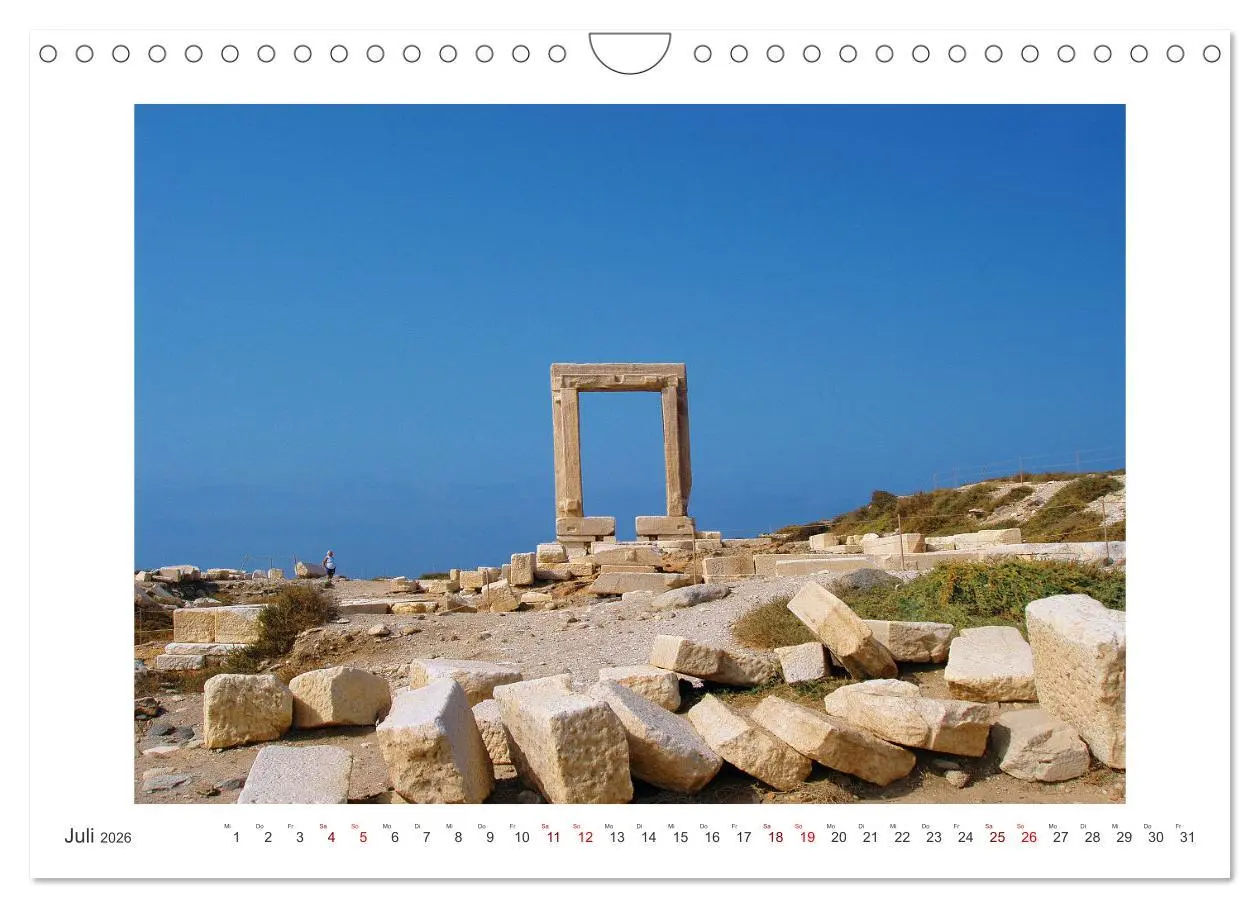 Bild: 9783457601808 | Griechischer Charme (Wandkalender 2026 DIN A4 quer), CALVENDO...