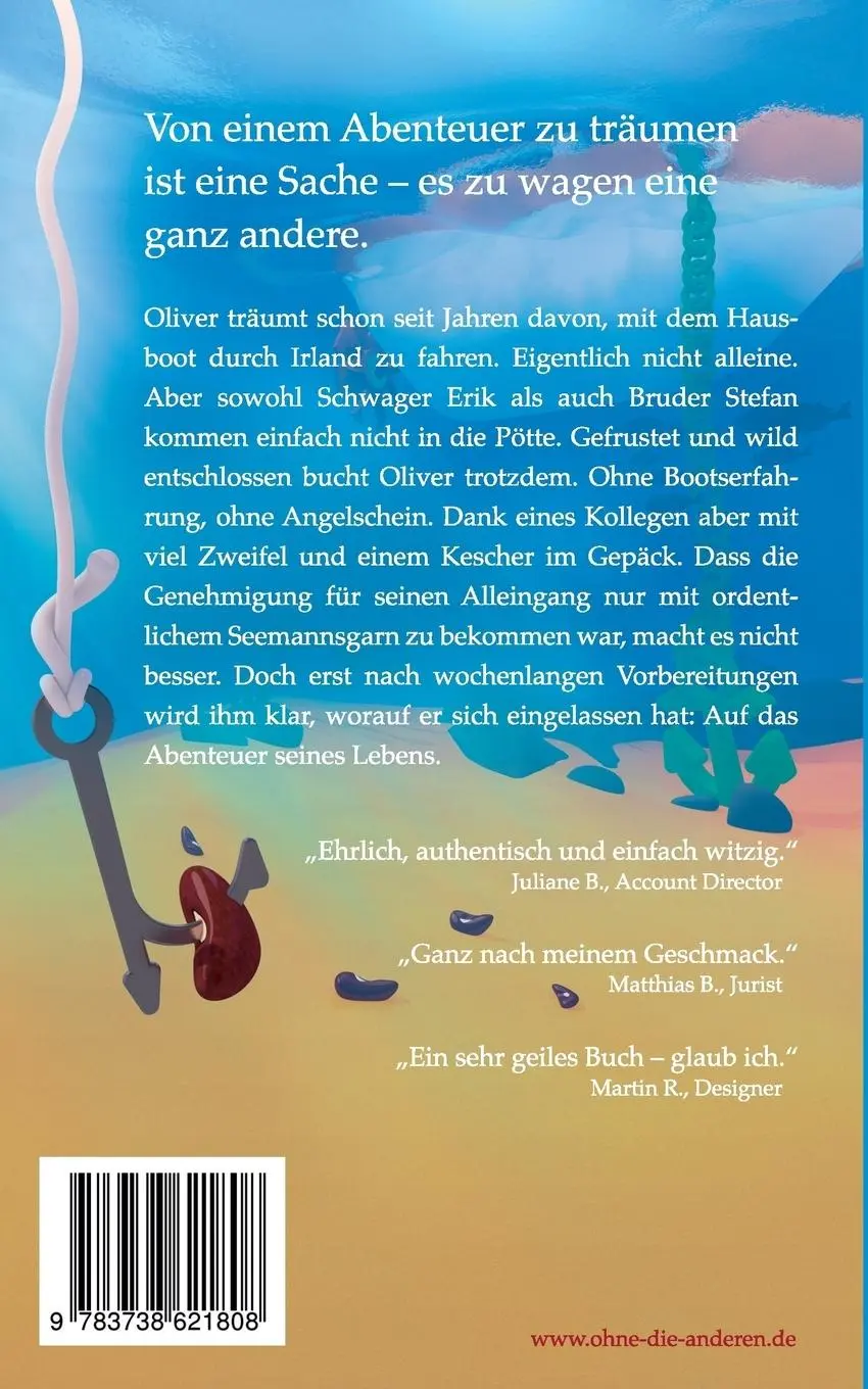 Rückseite: 9783738621808 | Ohne die anderen | Logbuch eines Abenteuers | Philipp Schlosser | Buch
