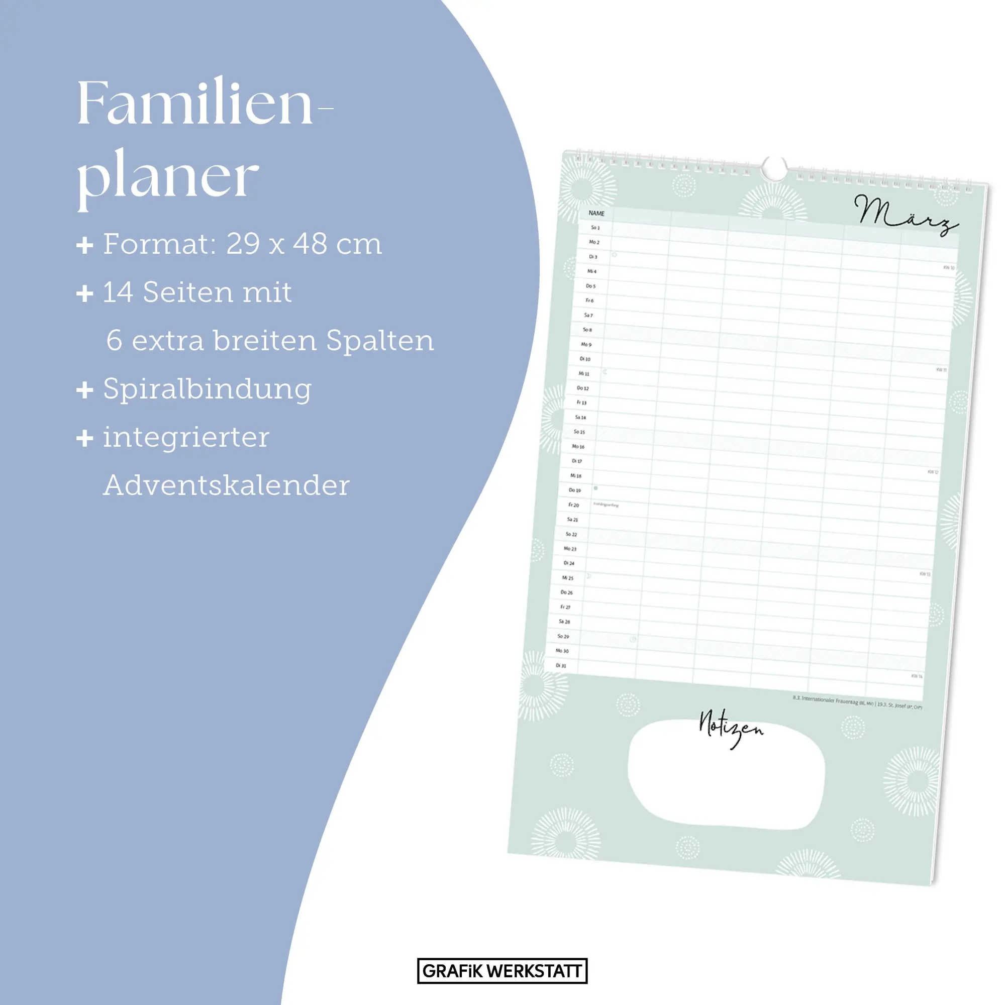 Bild: 9783986361808 | Familienplaner 2026 Hello Family! | Familienplaner | Original | 14 S. Bild: 9783986361808 | Familienplaner 2026 Hello Family! | Familienplaner | Original | 14 S.