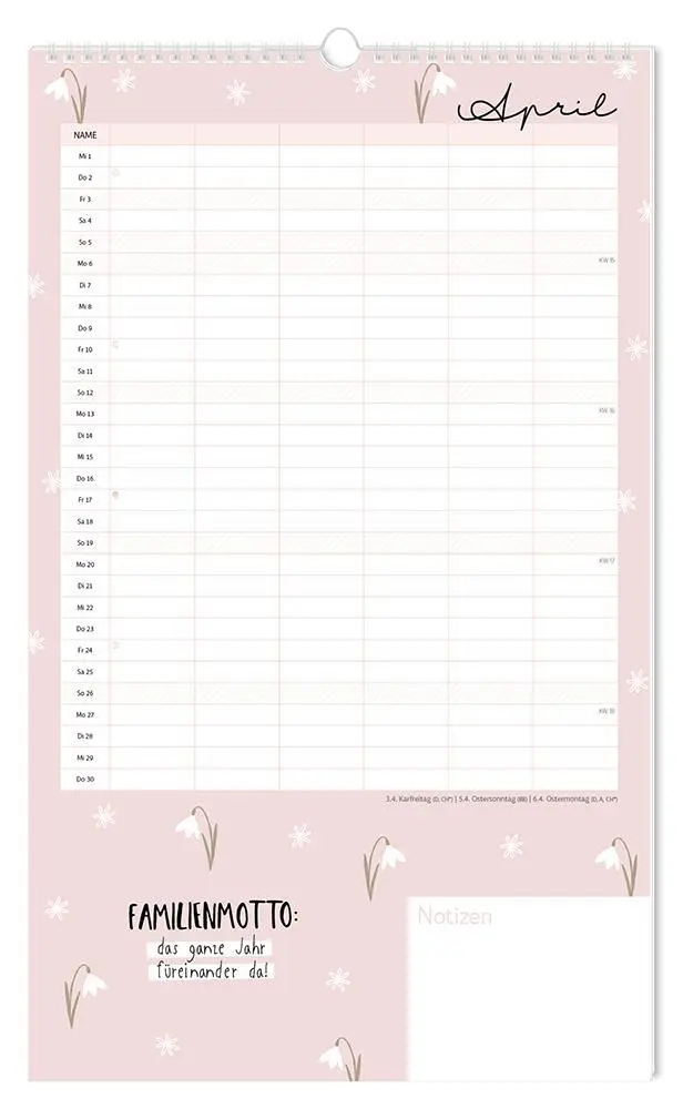Bild: 9783986361808 | Familienplaner 2026 Hello Family! | Familienplaner | Original | 14 S.