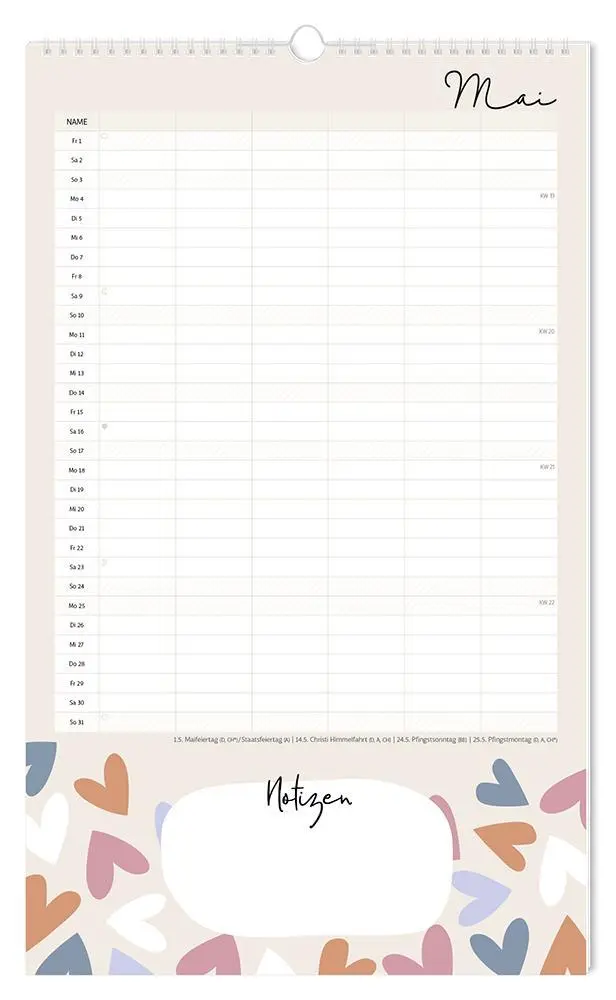 Bild: 9783986361808 | Familienplaner 2026 Hello Family! | Familienplaner | Original | 14 S.