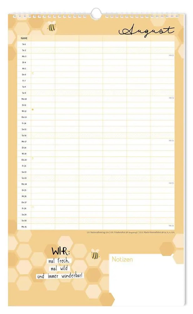 Bild: 9783986361808 | Familienplaner 2026 Hello Family! | Familienplaner | Original | 14 S. Bild: 9783986361808 | Familienplaner 2026 Hello Family! | Familienplaner | Original | 14 S.