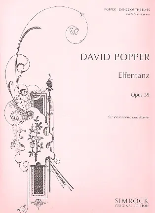 Cover: 9790221101808 | Dance of the Elves op. 39 | David Popper | Partitur + Stimmen