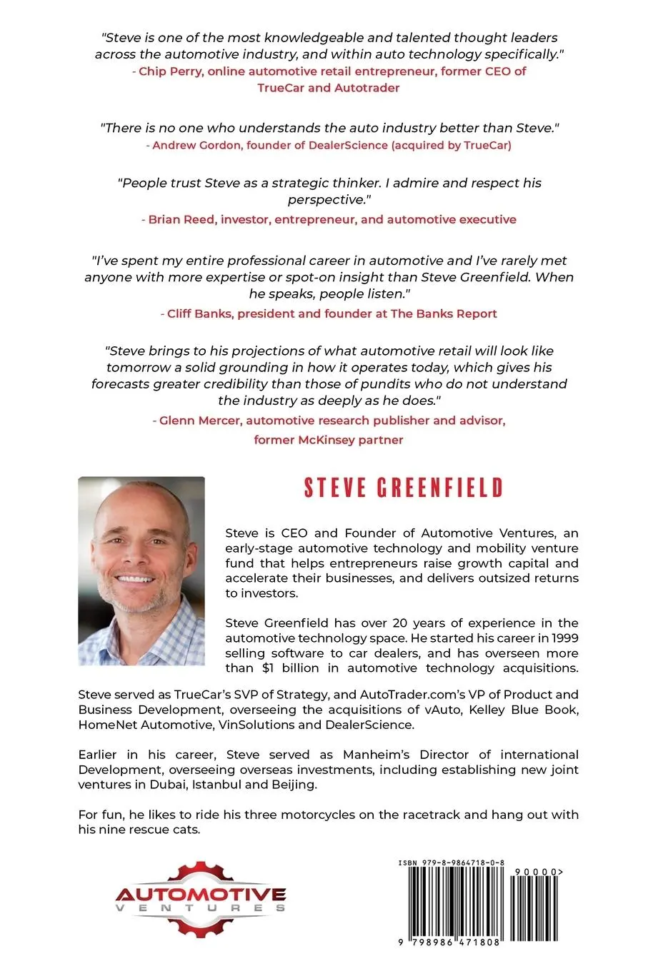 Rückseite: 9798986471808 | The Future of Automotive Retail | Steve Greenfield | Taschenbuch