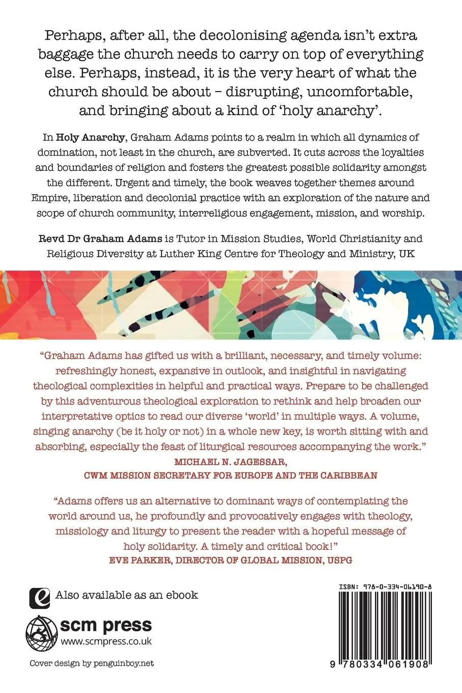 Rückseite: 9780334061908 | Holy Anarchy | Graham Adams | Taschenbuch | Kartoniert / Broschiert