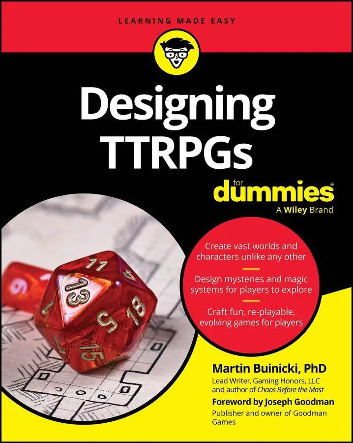 Cover: 9781394361908 | Designing TTRPGs For Dummies | Martin Buinicki | Taschenbuch | 2025