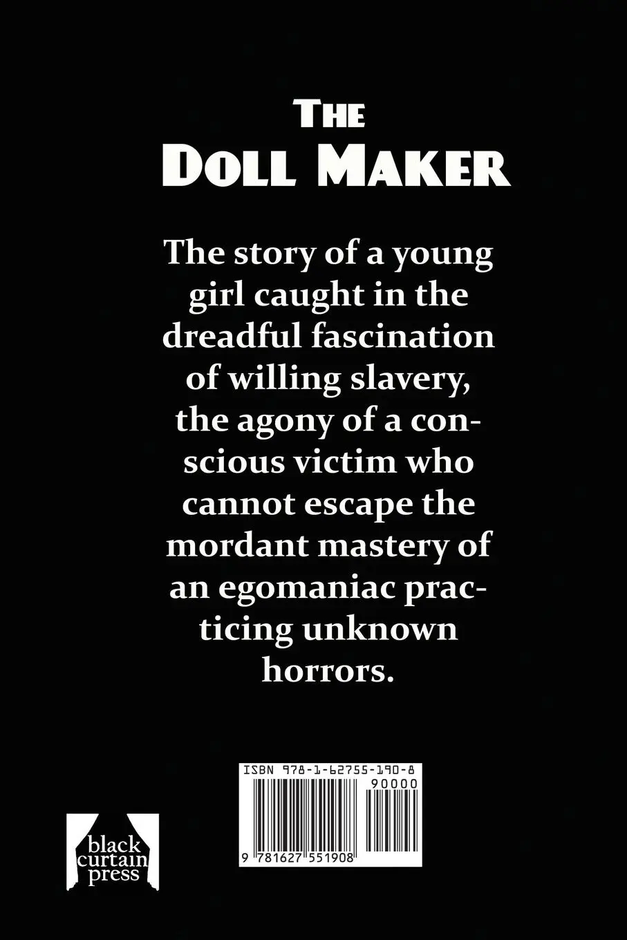 Rückseite: 9781627551908 | The Doll Maker | Sarban | Taschenbuch | Englisch | 2013
