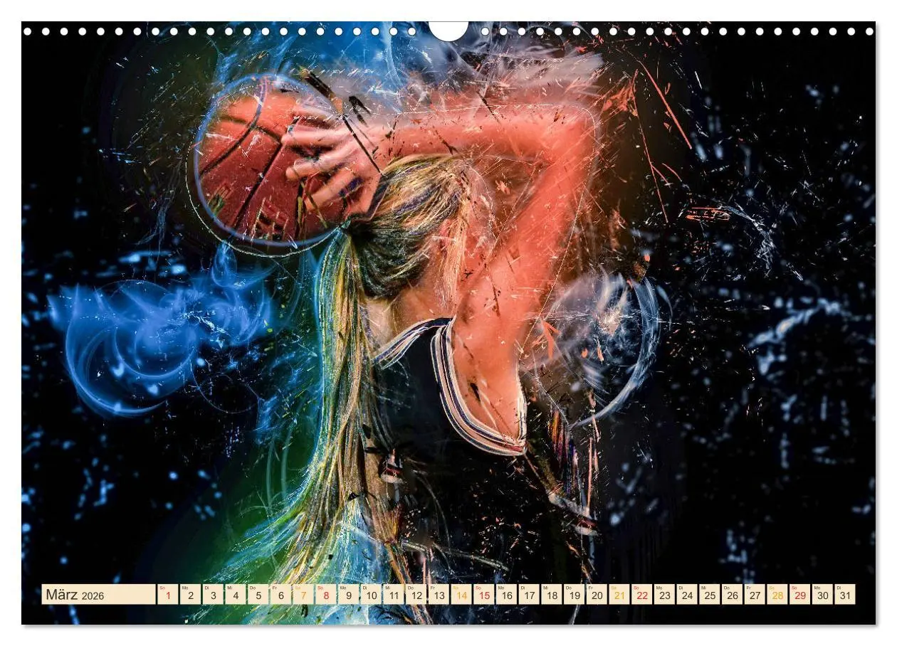 Bild: 9783457831908 | Basketball extrem (Wandkalender 2026 DIN A3 quer), CALVENDO...
