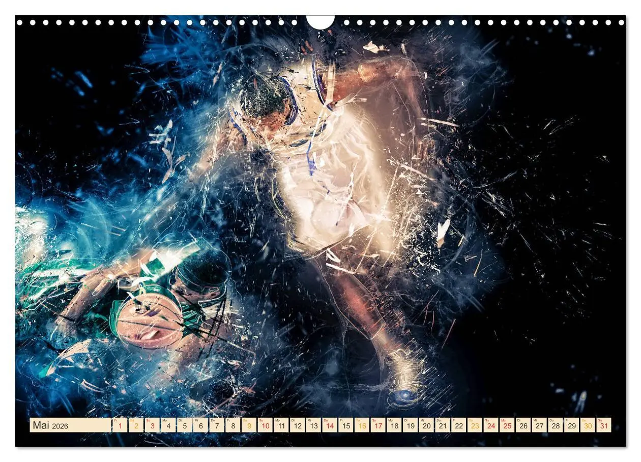 Bild: 9783457831908 | Basketball extrem (Wandkalender 2026 DIN A3 quer), CALVENDO...