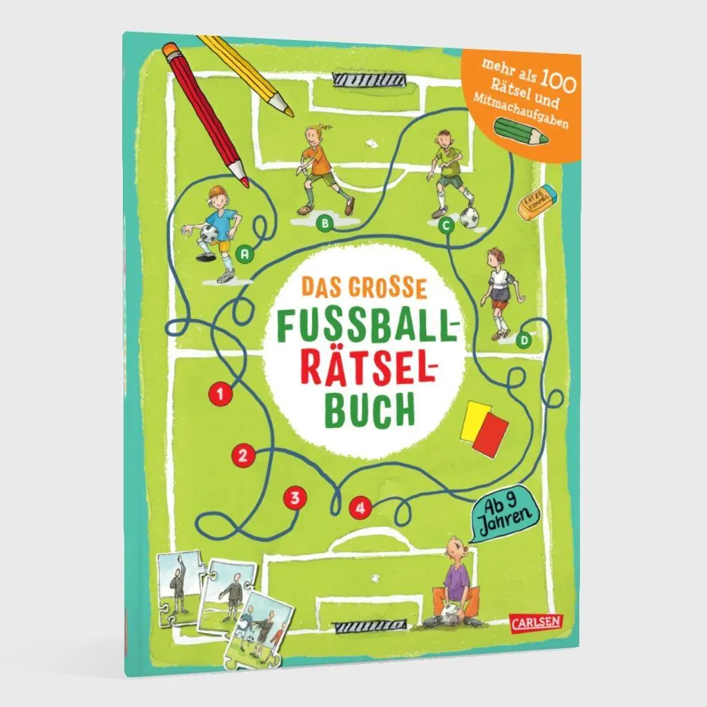 Bild: 9783551191908 | Das große Fußball-Rätselbuch | Nikki Busch (u. a.) | Taschenbuch