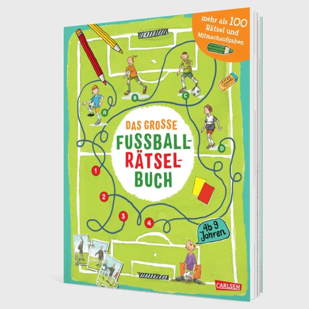 Bild: 9783551191908 | Das große Fußball-Rätselbuch | Nikki Busch (u. a.) | Taschenbuch