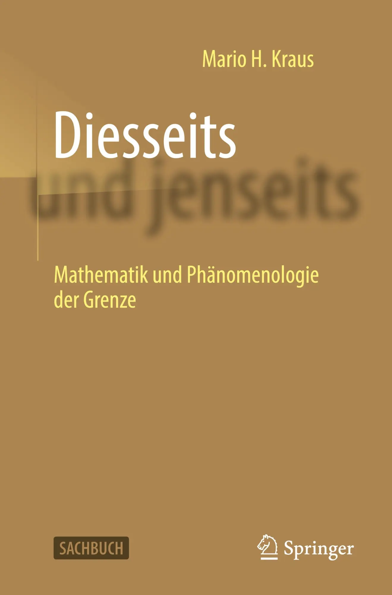 Cover: 9783662691908 | Diesseits und jenseits | Mathematik und Phänomenologie der Grenze | xx