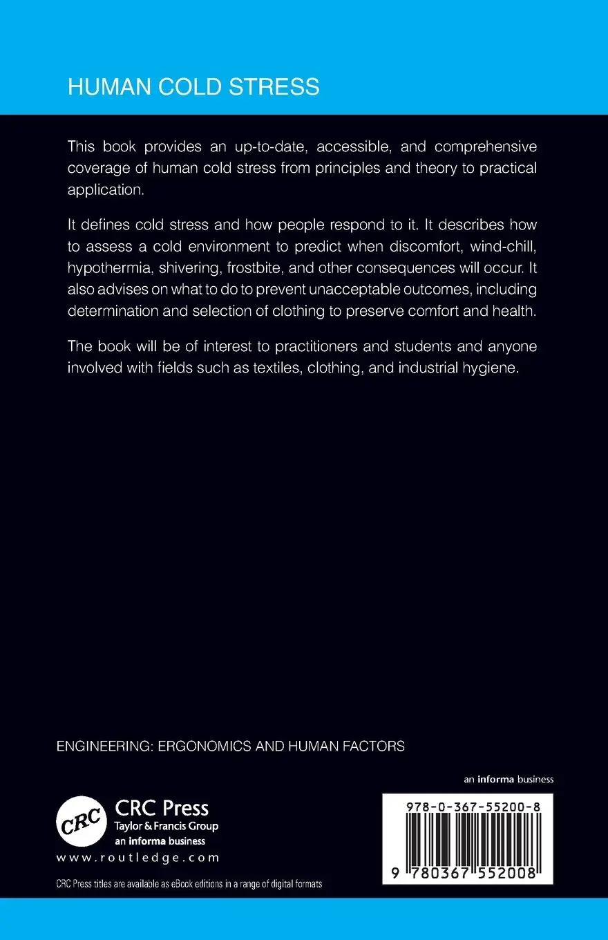Rückseite: 9780367552008 | Human Cold Stress | Ken Parsons | Taschenbuch | Englisch | 2024