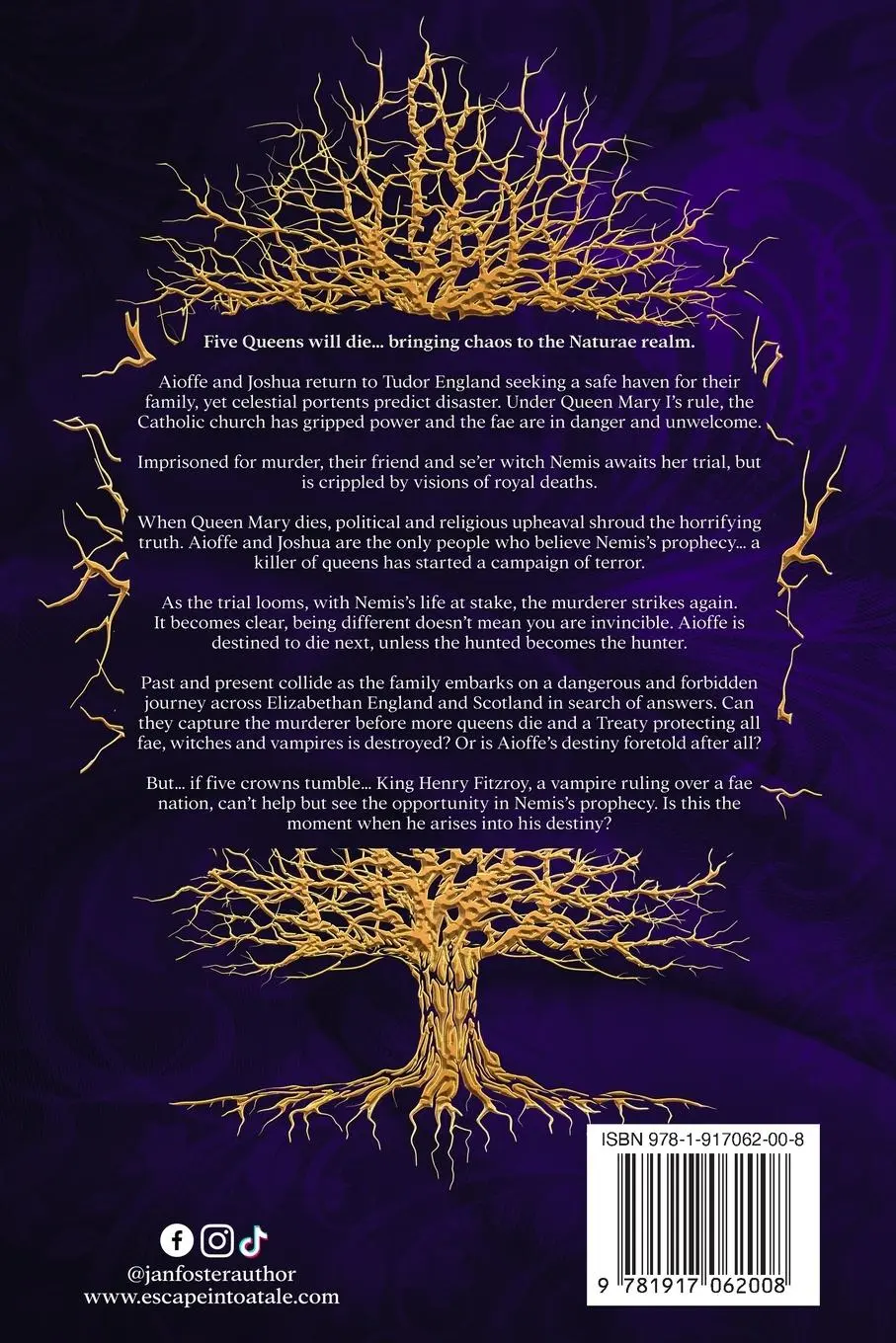Rückseite: 9781917062008 | Destiny Arising | Jan Foster | Taschenbuch | Naturae Series | Englisch