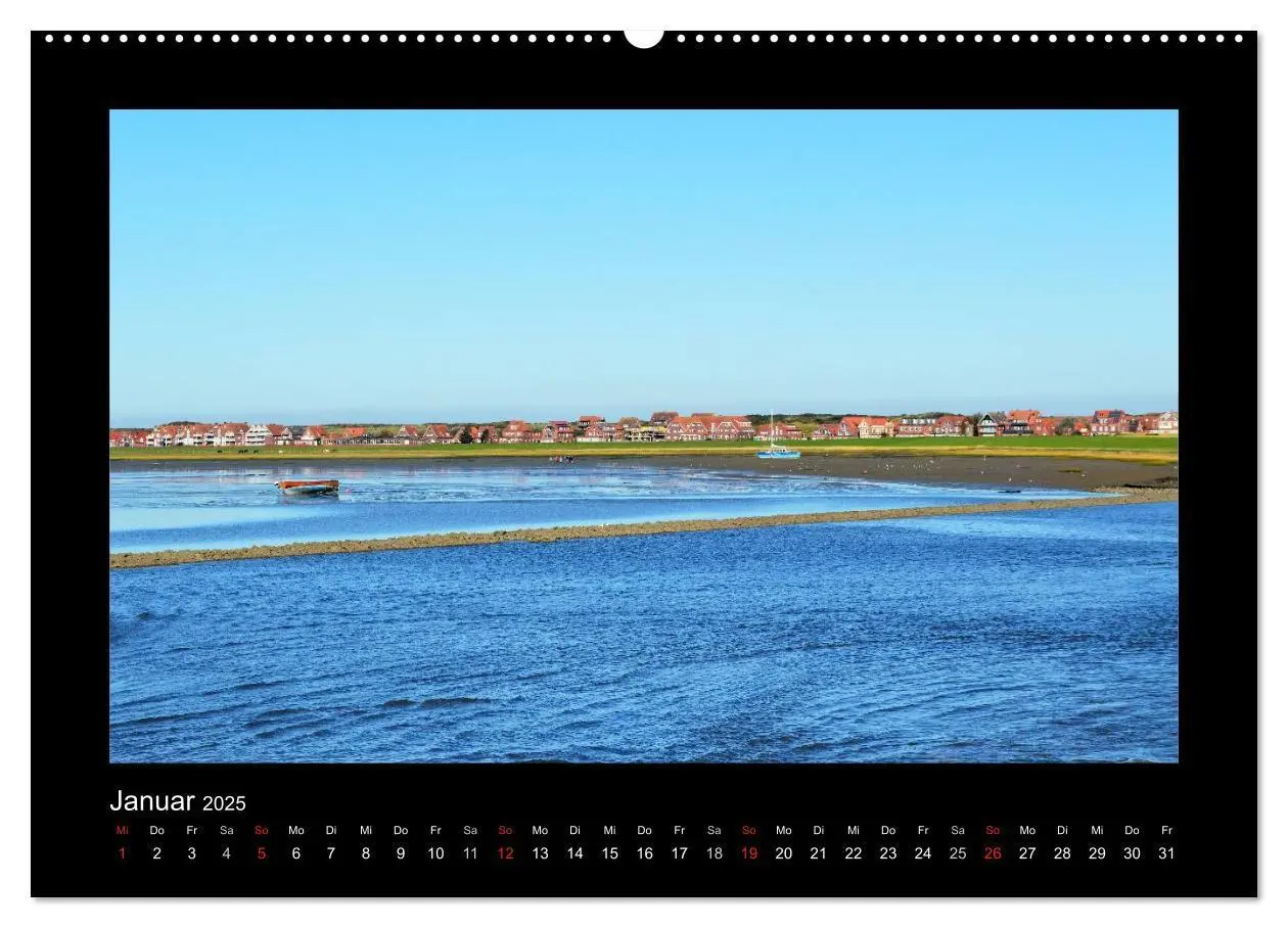 Bild: 9783435492008 | Juist - Insel im Wattenmeer (Wandkalender 2025 DIN A2 quer),...