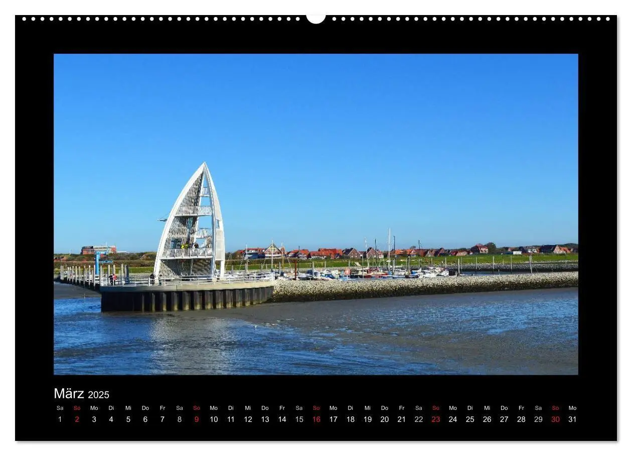 Bild: 9783435492008 | Juist - Insel im Wattenmeer (Wandkalender 2025 DIN A2 quer),...