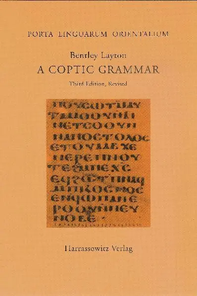 Cover: 9783447062008 | A Coptic Grammar | With Chrestomathy and Glossary. Sahidic Dialect