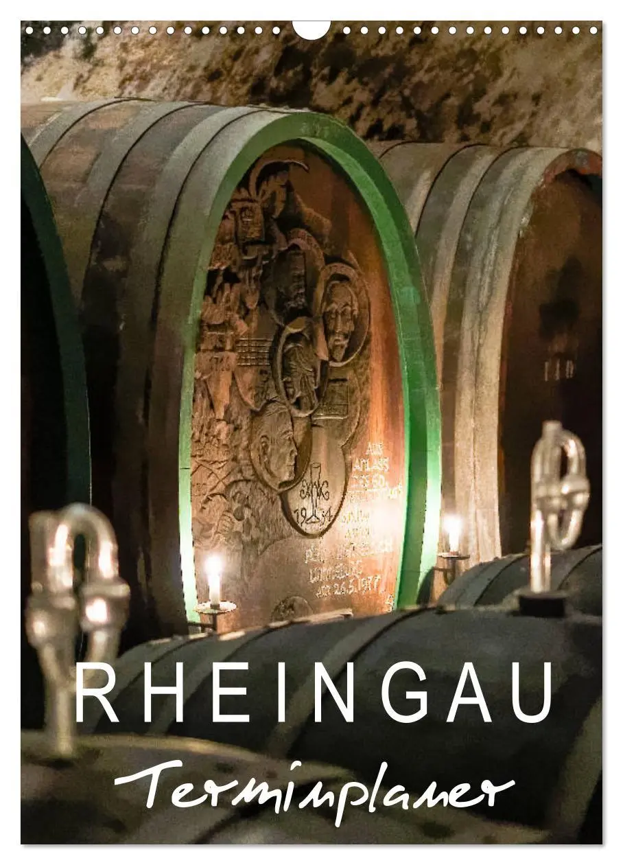 Cover: 9783516432008 | Rheingau Terminplaner (Wandkalender 2026 DIN A3 hoch), CALVENDO...