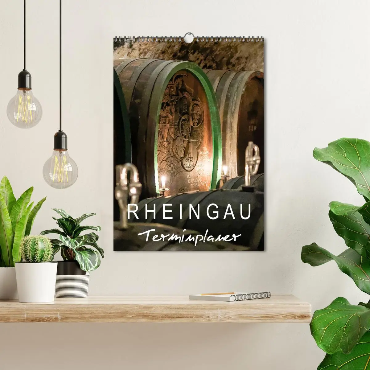 Bild: 9783516432008 | Rheingau Terminplaner (Wandkalender 2026 DIN A3 hoch), CALVENDO...