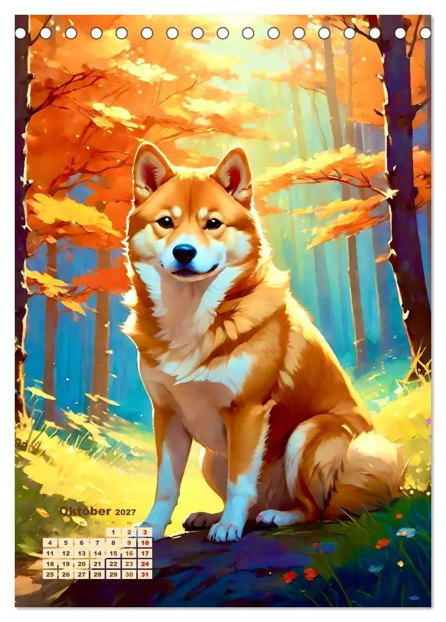 Bild: 9783594272008 | Der Shiba Inu (Tischkalender 2027 DIN A5 hoch), CALVENDO...