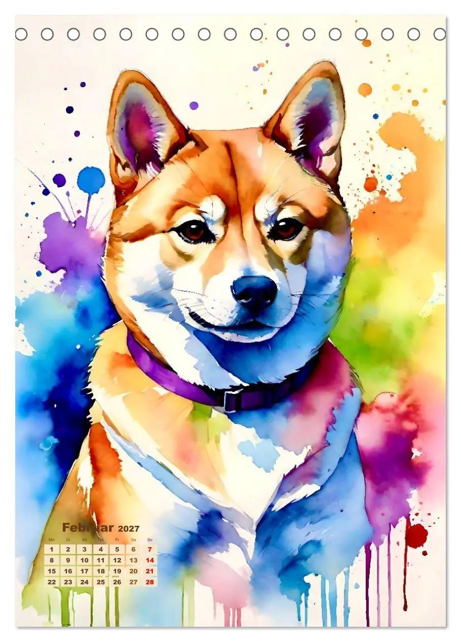 Bild: 9783594272008 | Der Shiba Inu (Tischkalender 2027 DIN A5 hoch), CALVENDO...