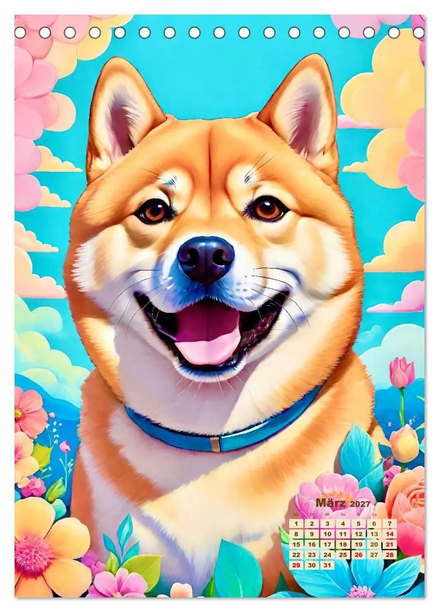 Bild: 9783594272008 | Der Shiba Inu (Tischkalender 2027 DIN A5 hoch), CALVENDO...