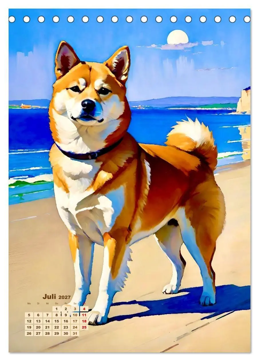 Bild: 9783594272008 | Der Shiba Inu (Tischkalender 2027 DIN A5 hoch), CALVENDO...