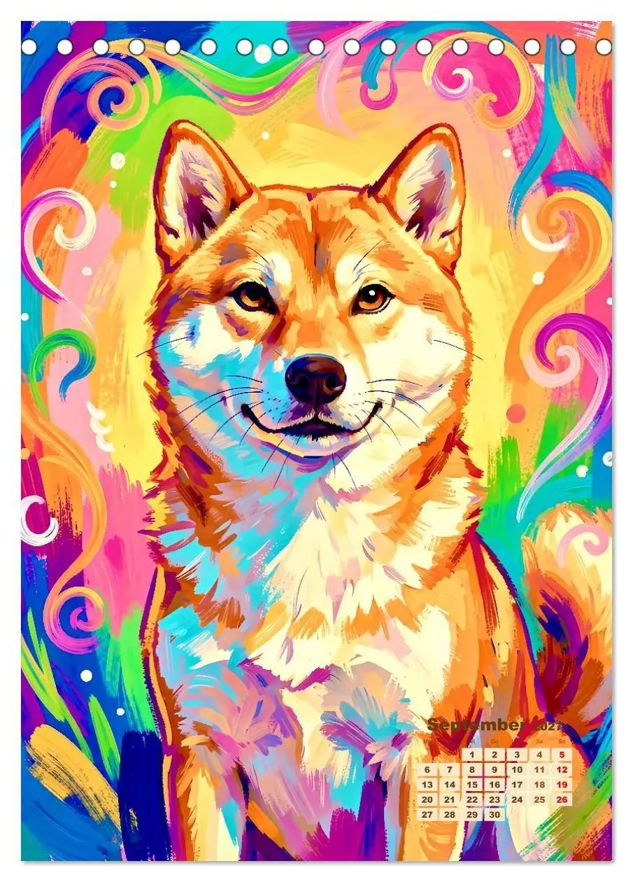 Bild: 9783594272008 | Der Shiba Inu (Tischkalender 2027 DIN A5 hoch), CALVENDO...
