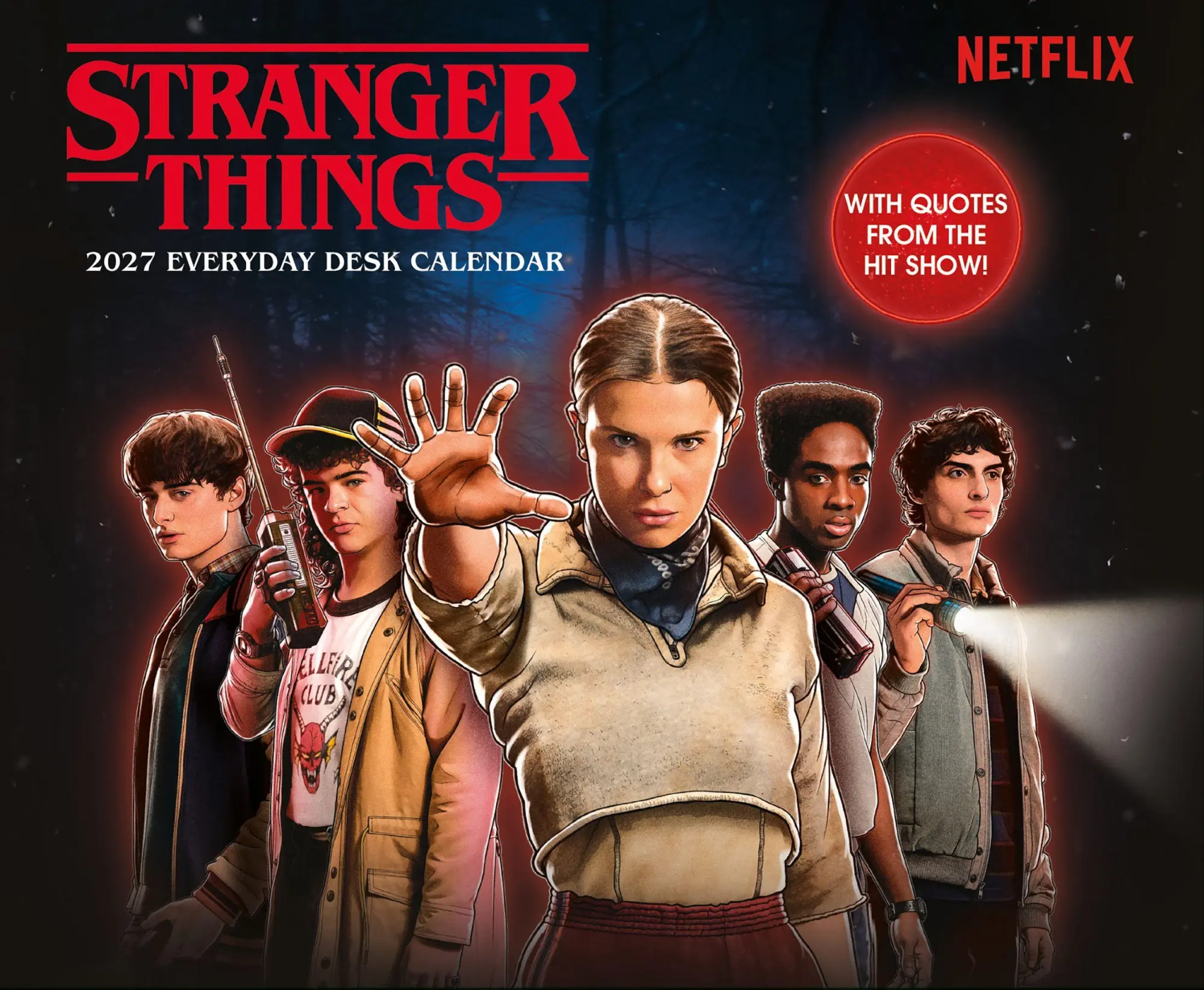 Cover: 9783803532008 | Stranger Things 2027 | Original Danilo-Tagesabreißkalender [Kalendar]
